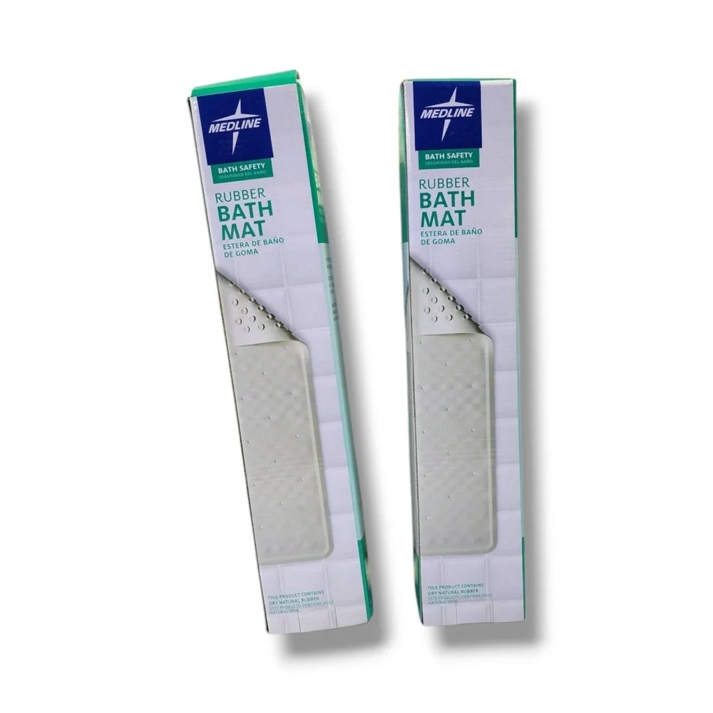 Medline Rubber Bathtub Bathroom Mat - 13.4